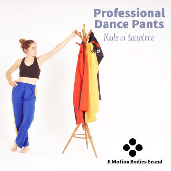 E Motion Bodies Brand - Pantalones de danza contemporánea y acrobacia